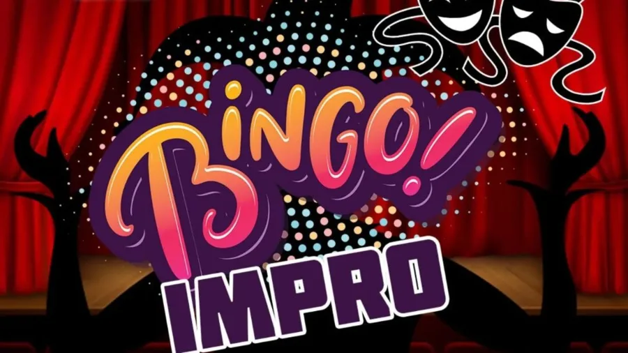 Affiche du spectacle Bingo impro 1ère édition